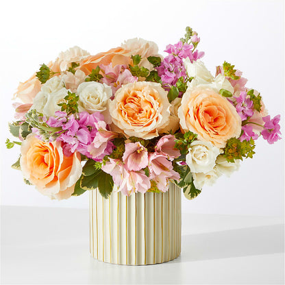 Paradise Bouquet with Ivory Vase – CLARKSON FLOWERS & GIFTS, Mississauga ON