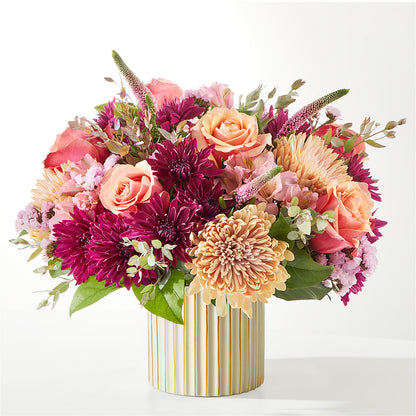 Berry Cobbler Bouquet with Ivory Vase – CLARKSON FLOWERS & GIFTS, Mississauga ON