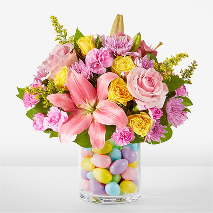 Bouquet de chasse aux œufs de Pâques