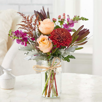 Moody Hues Bouquet – CLARKSON FLOWERS & GIFTS, Mississauga ON