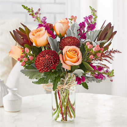 Moody Hues Bouquet – CLARKSON FLOWERS & GIFTS, Mississauga ON
