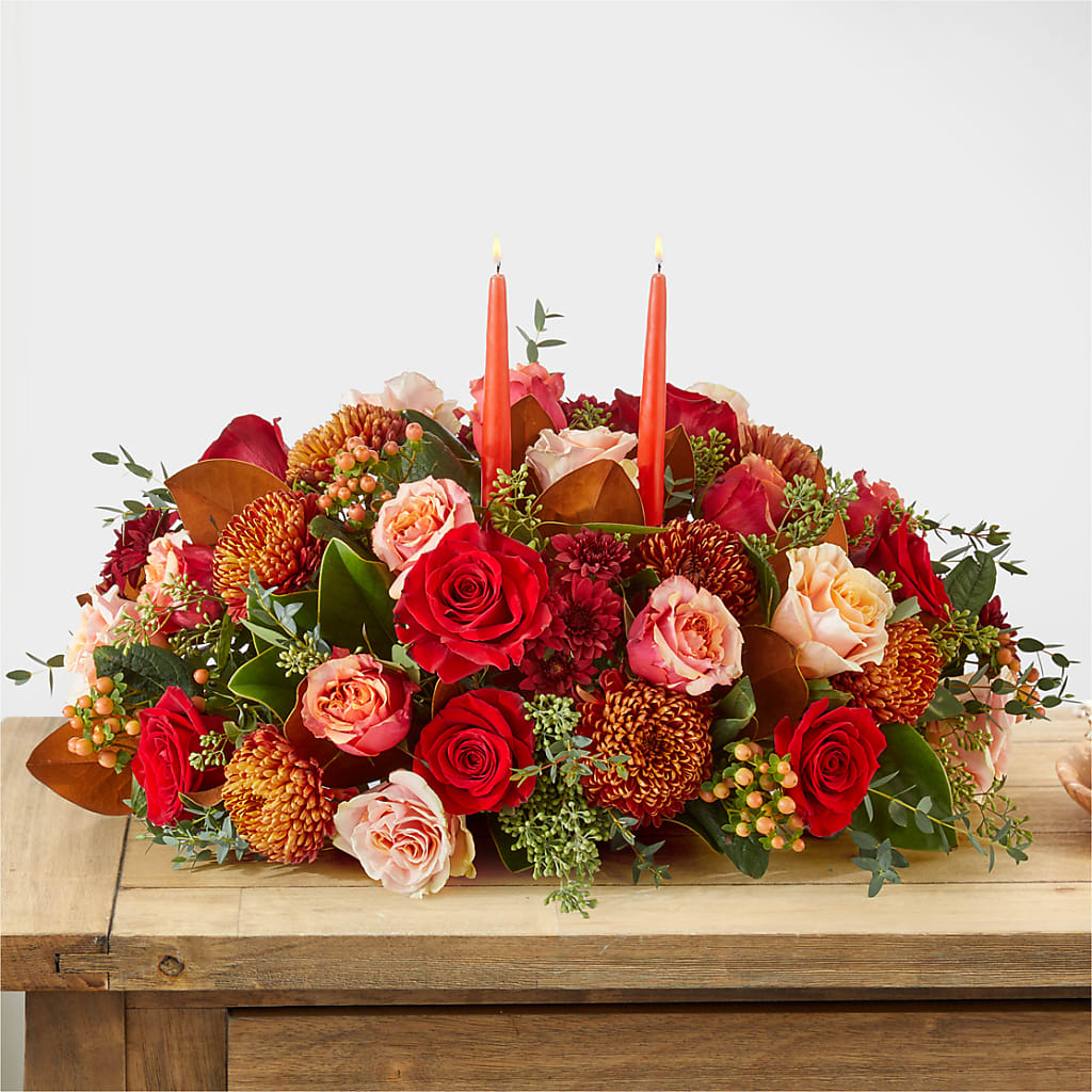 Gather Near Centerpiece – CLARKSON FLOWERS & GIFTS, Mississauga ON
