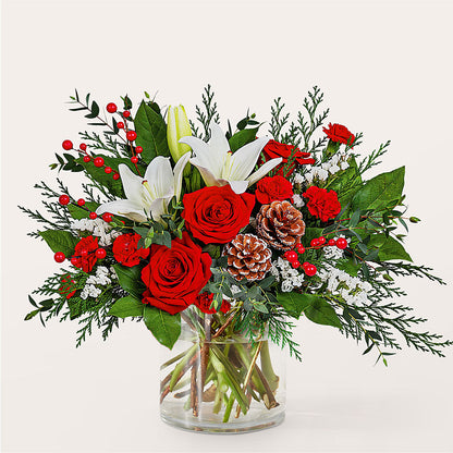 Best in Snow Bouquet – CLARKSON FLOWERS & GIFTS, Mississauga ON